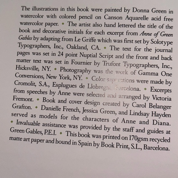 Anne of Green Gables Journal - Picture 9 of 12